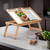 Flip Top Wooden Breakfast Tray - 25.25" - Beige and White - IMAGE 6