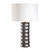 Scalloped Table Lamp with Drum Shade - 28.5" - IMAGE 1