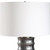 Scalloped Table Lamp with Drum Shade - 28.5" - IMAGE 5