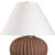 Terracotta Table Lamp with Tapered Shade - 22" - IMAGE 5