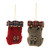 Hiking Backpack Christmas Ornaments - 4.5" - 12ct - IMAGE 3