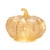LED Lighted Glass Pumpkins Fall Decorations - 6" - Set of 3 - IMAGE 5
