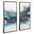 Abstract Watercolor Canvas Wall Art - 49.25" X 25.25" - Set of 2 - IMAGE 5