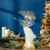 LED Lighted Angel with Trumpet Christmas Decoration - 16.5" - IMAGE 2