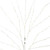 Pre-Lit Battery Operated Birch Twig Branches Artificial Christmas Tree - 24" - Warm White LED Lights - Set of 2