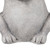 Dog Outdoor Garden Plant Stand - 12.25" - Gray