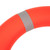 28" Pool Floation Life Ring Buoy with Rope - Adult - Orange and White
