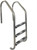 3-Step Stainless Steel In-Ground Swimming Pool Ladder - 62.5" - IMAGE 1