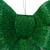 LED Lighted Tinsel Bow Christmas Decoration - 24" - Green