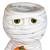 19.5" Mummy Holding Jack-O-Lantern Pumpkin Halloween Decoration