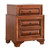 Wooden Nightstand with Dovetailed Drawers - 29" - Brown - IMAGE 2