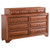 10-Drawer Wooden Bedroom Dresser - 67" - Brown - IMAGE 2