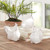Ceramic Resting Chicken Figurines - 5" - Set of 6 - IMAGE 2