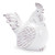 Ceramic Resting Chicken Figurines - 5" - Set of 6 - IMAGE 3