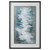 60.25" x 40.25" Blue and Black Lakeside Grande Rectangular Framed Wall Art - IMAGE 1