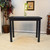 Solid Rectangular Bar Table - 46" -  Antique Black Finish - IMAGE 3