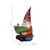 Gnome with Leaf Outdoor Patio Bird Bath - 13.75" - IMAGE 4
