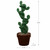 Cactus Cascading Outdoor Garden Water Fountain - 46.5" - IMAGE 4