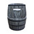 LED Lighted Cascading Whiskey Barrel Garden Water Fountain with Planter - 23.5" - IMAGE 2