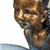 LED Lighted Girl with Turtle Rock Waterfall Fountain - 26.6"