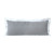 Hand Woven Bordered Flange Frame Lumbar Throw Pillow - 36" - Gray and White - IMAGE 1