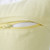 Hand Woven Bordered Flange Frame Lumbar Throw Pillow - 36" - Pale Yellow and White - IMAGE 4