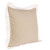 Hand Woven Bordered Flange Frame Throw Pillow - 20" - Beige and White - IMAGE 5