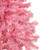 Pre-Lit Medium Pink Pine Artificial Christmas Tree - 4.5’ - Clear Lights - IMAGE 4