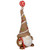 Gingerbread and Candy Gnome Christmas Decoration - 17" - Beige and White - IMAGE 3