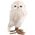 Standing Winter Owl Christmas Figure - 12.25" - Cream and White - IMAGE 2