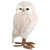 Standing Winter Owl Christmas Figure - 12.25" - Cream and White - IMAGE 4