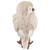 Standing Winter Owl Christmas Figure - 12.25" - Cream and White