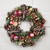 Pinecone, Twig and Thistle Small Frosted Artificial Christmas Wreath - 13.5" - Unlit - IMAGE 1