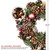 13.5" Pinecone, Twig and Thistle Frosted Artificial Christmas Wreath - Unlit