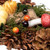 Pumpkins and Mushrooms Small Artificial Fall Harvest Wreath - 13" - Unlit