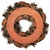 13.5" Pinecones and Glittered Stars Artificial Christmas Wreath - Unlit