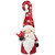 Gnome in Lighted Hat Holding Cardinal Christmas Decoration - 20" - LED Warm White Lights - IMAGE 2