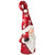 Gnome in Lighted Hat Holding Cardinal Christmas Decoration - 20" - LED Warm White Lights - IMAGE 4