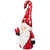 Gnome in Lighted Hat Holding Cardinal Christmas Decoration - 20" - LED Warm White Lights - IMAGE 5