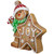 Gingerbread Cookie Boy with Lighted "Joy" Star Christmas Decoration - 13.5" - IMAGE 5