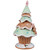 Gingerbread Cupcake Christmas Tree Decoration - 9.5" - IMAGE 4