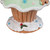 Gingerbread Cupcake Christmas Tree Decoration - 9.5"