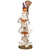 Trio of Stacked Trick or Treat Jack-O-Lantern Skeletons Halloween Decoration - 12.25"