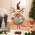 Plush Moose Merry Christmas Decoration - 24" - IMAGE 1