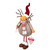 Plush Moose Merry Christmas Decoration - 24" - IMAGE 3