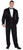Black Sequin Jacket Men Costume Accessory - One Size - IMAGE 1