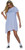 Ivory Scary Women Adult Halloween Costume - Medium - IMAGE 1