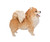 13.25" Standing Pomeranian Dog Outdoor Garden Statue - IMAGE 4