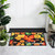 Maple Leaves and Sunflowers Welcome Fall Harvest Outdoor Doormat - 17.75" x 29.5" - IMAGE 1