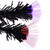 4' 8-Function Fiber Optic Artificial Pine Potted Halloween Tree - Black - Orange and Purple LED